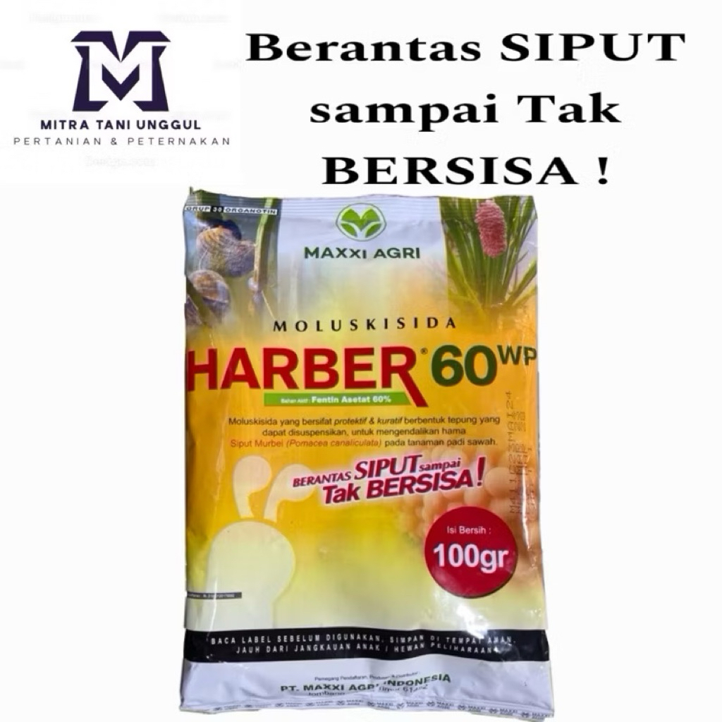 Moluskisida HARBER 60 WP - 100 gr