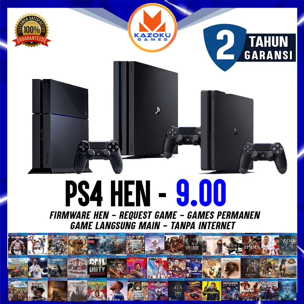 PS4 FAT FW 9.00 HEN FREE FULL GAME PLAYSTATION 4 HEN FREE FULL GAME