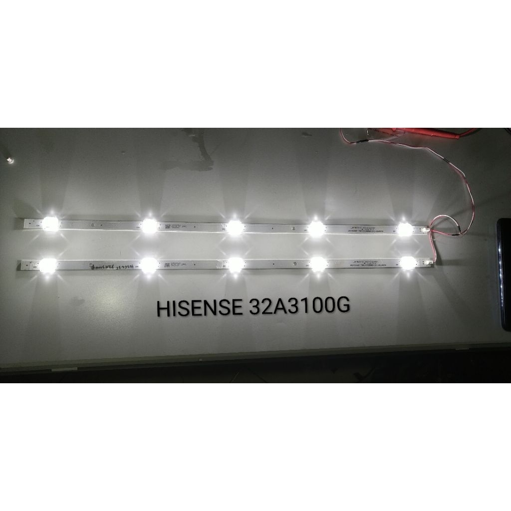 Backlight tv hisense 32a3100g lampu tv hisense 32a3100g