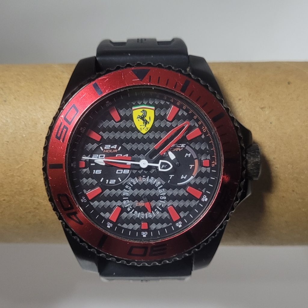 scuderia ferrari original - jam tangan original second