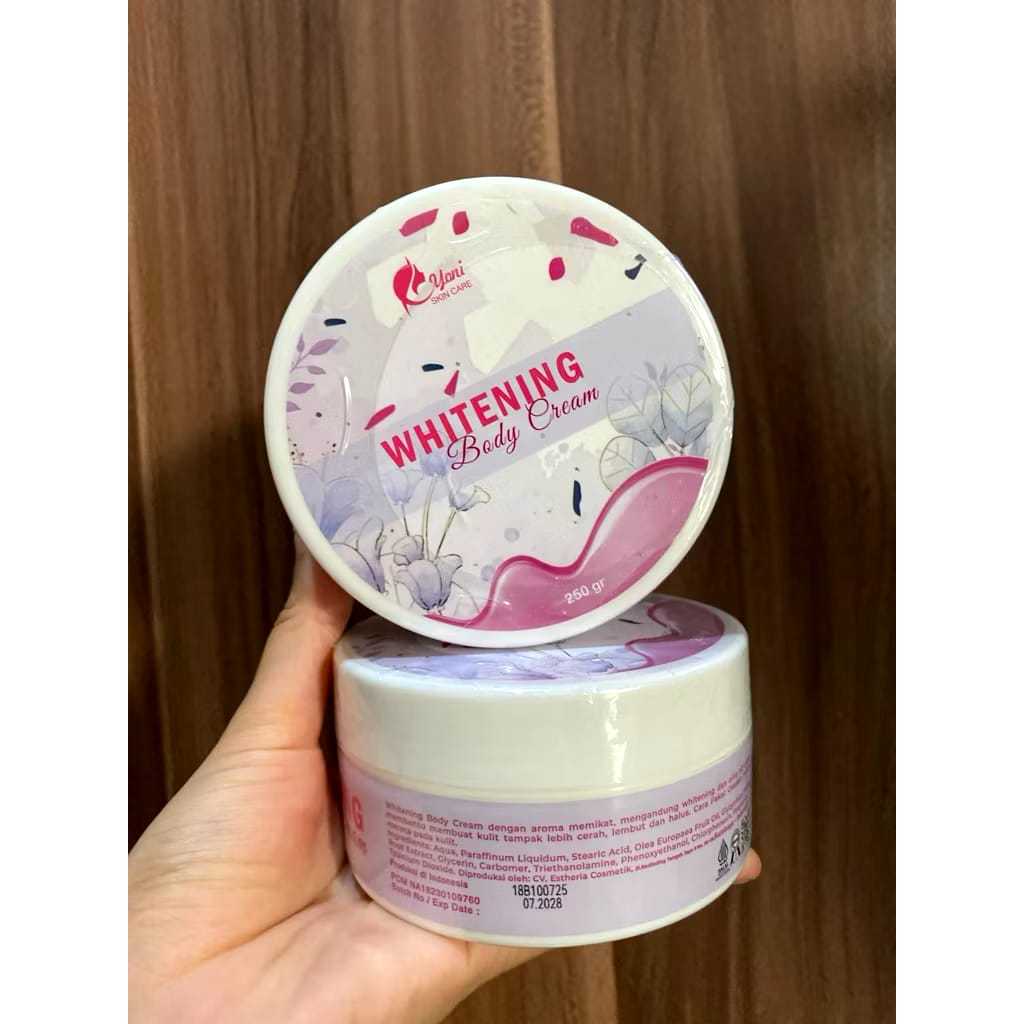 Boboy YONI SKINCARE WHITENING BODY CREAM BODY BLEACHING 250g BODY SERUM YONI SKINCARE