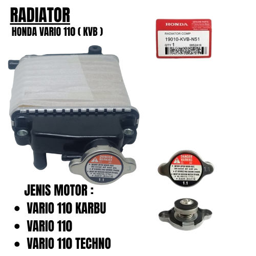 RADIATOR VARIO 110 KVB