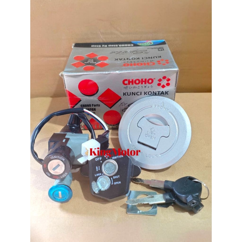 KUNCI KONTAK SET + TUTUP TANGKI CHOHO K45-N00 CB150R NEW 2011-2014 CBR 150 CB150 R CB KUALITAS SUPER