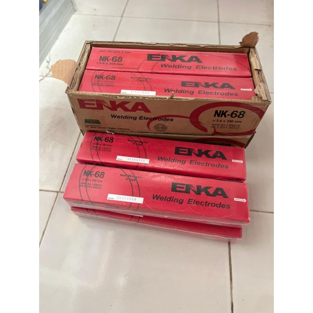 Kawat Las NK-68 2.6mm 5kg E6013 ENKA NK68 2,6mm