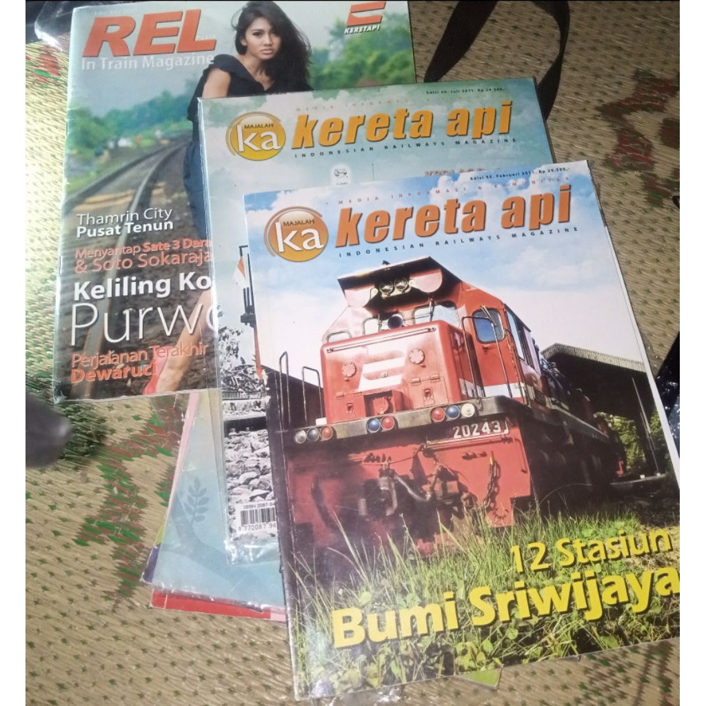 REL, kereta api, majalah perkeretaapian @