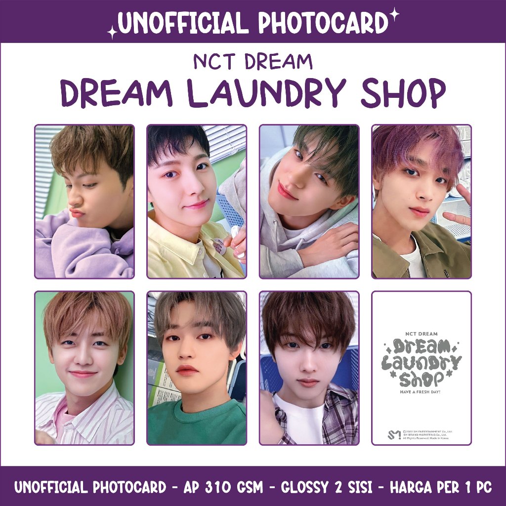 NCT DREAM - DREAM LAUNDRY SHOP - UNOFFICIAL PC