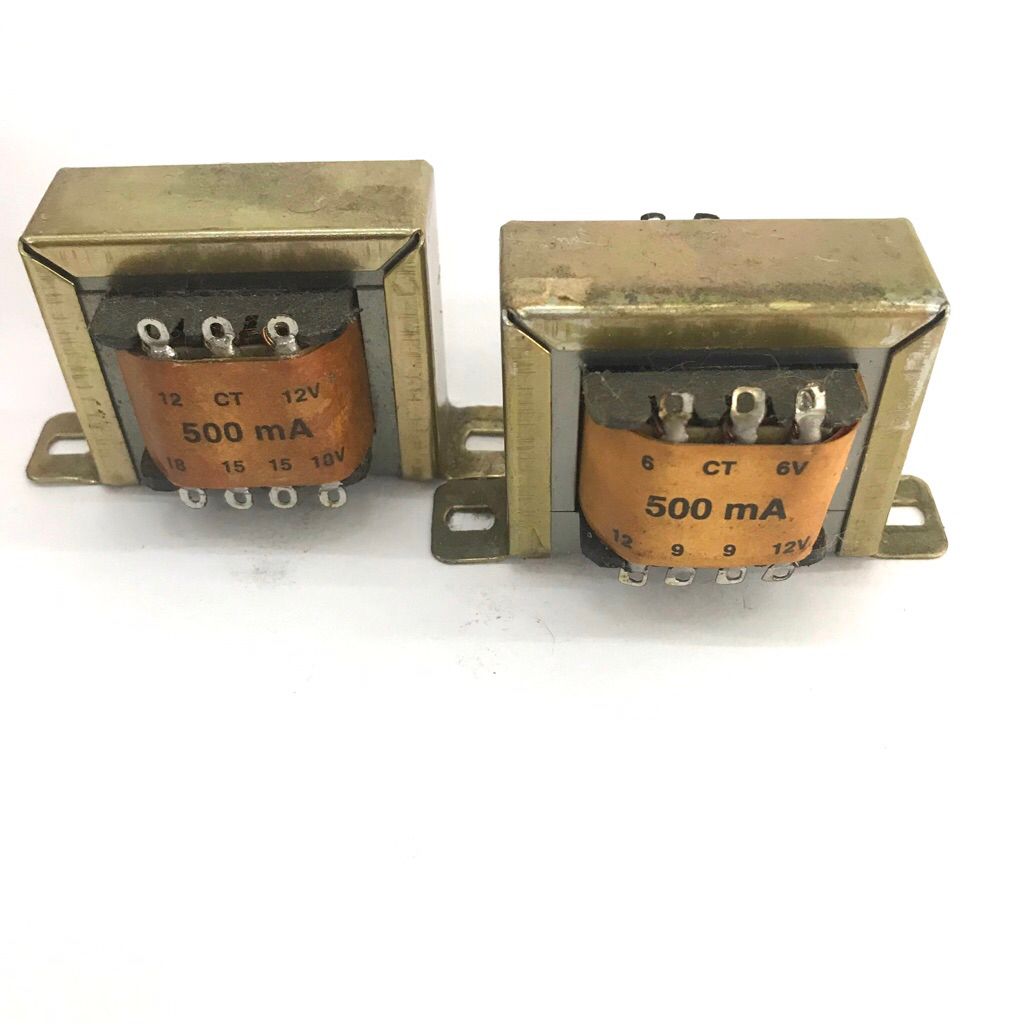 Trafo King 500mA CT 12V / CT 18V trafo 500 mA ct 12volt / 18volt