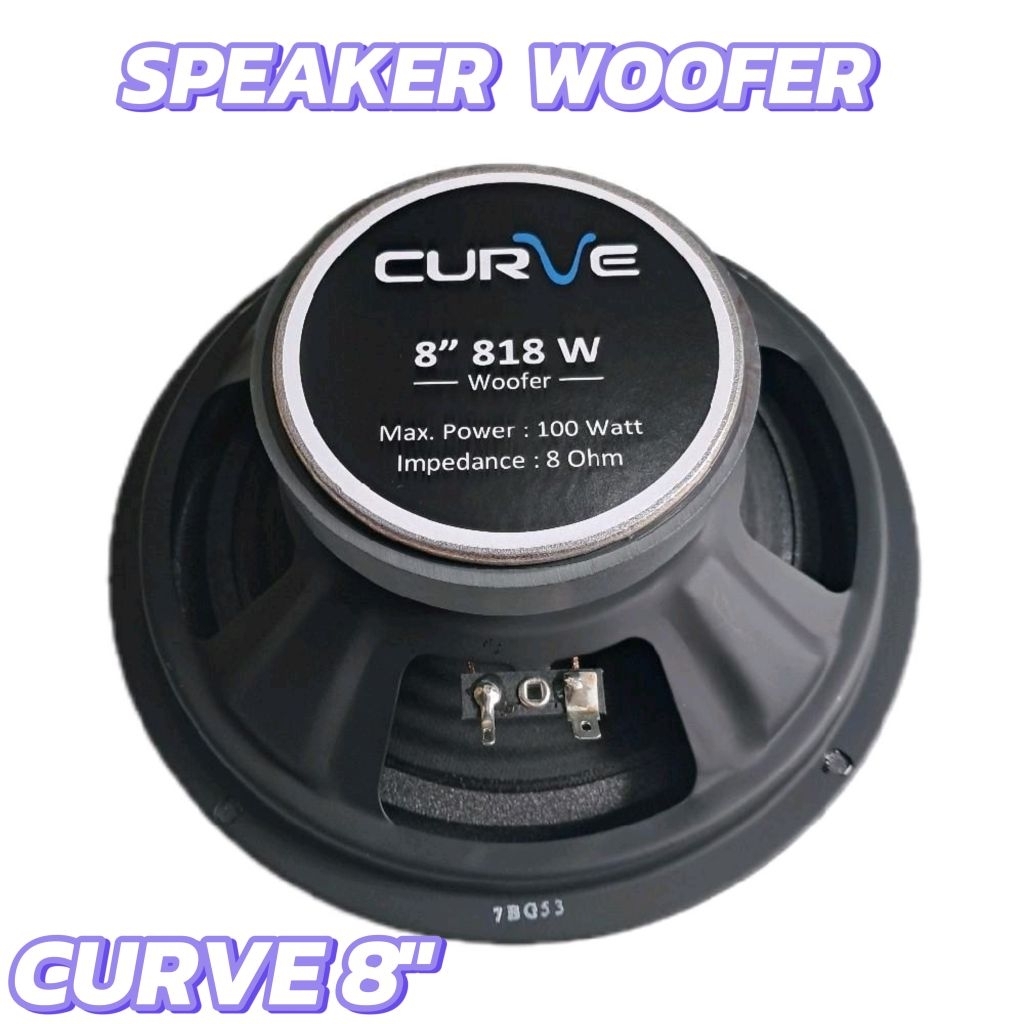Speaker Curve 8 Inch Woofer Speaker Woofer 8" Curve 818 Wofer
