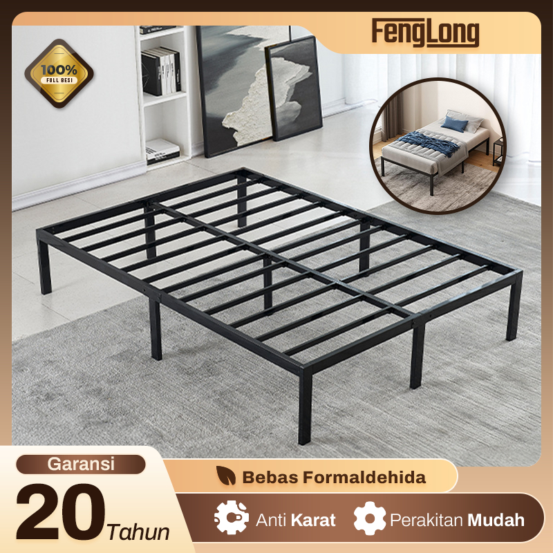 Dipan Kasur 180x200 Dipan Kasur 120x200 Dipan 90x200 Ranjang Besi 120x200 Ranjang Besi Minimalis