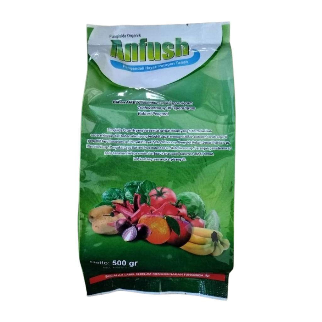 FUNGISIDA HAYATI ANFUSH 500Gram Tanaman Buah Sayur