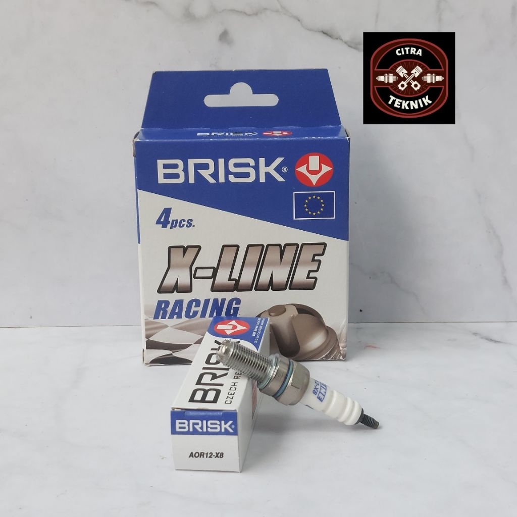 Busi Vespa Matic GTS 125, 150, 300 - BRISK X-Line Racing AOR12-X8