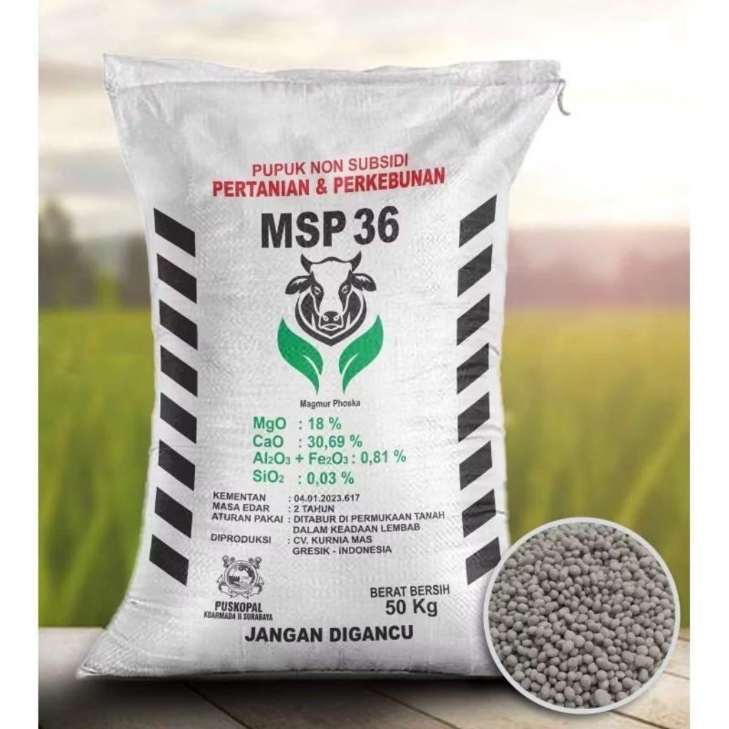 5 kg pupuk TSP 36 Non sub kemasan Repak
