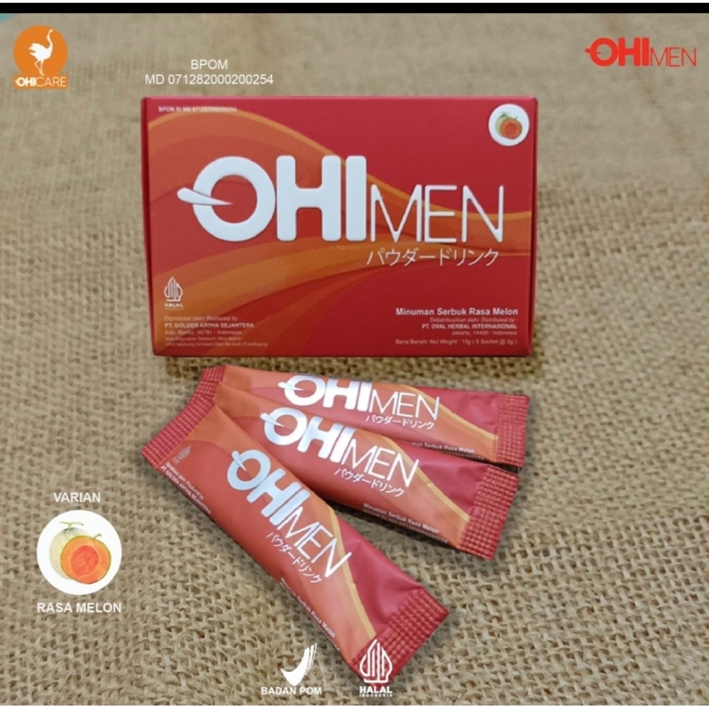[Reseller Kota Padang] OHIMen Minuman Ginseng Suplemen Pria