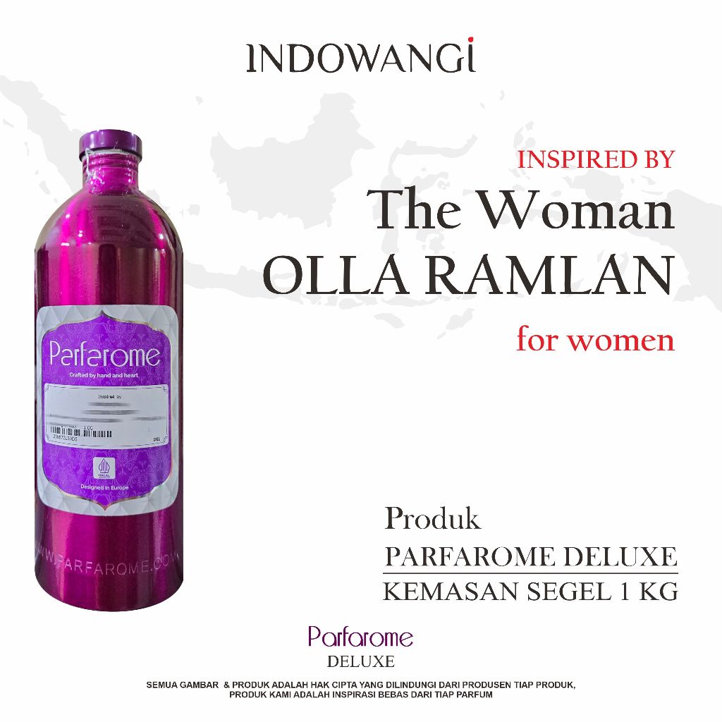Bibit Parfum The Woman Olla Ramlan PARFAROME DELUXE Segel 1kg