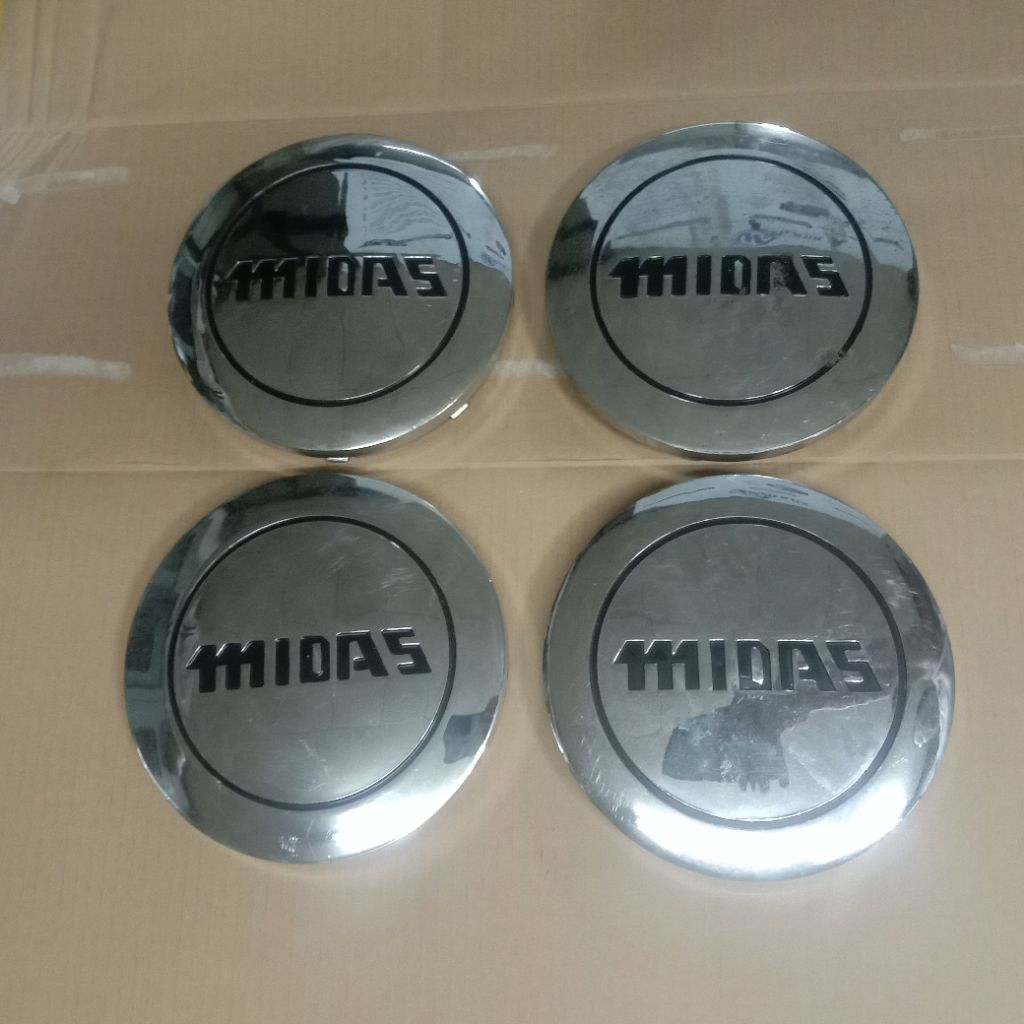 Dop Velg Roda Mobil R16 Chrome Universal - Midas