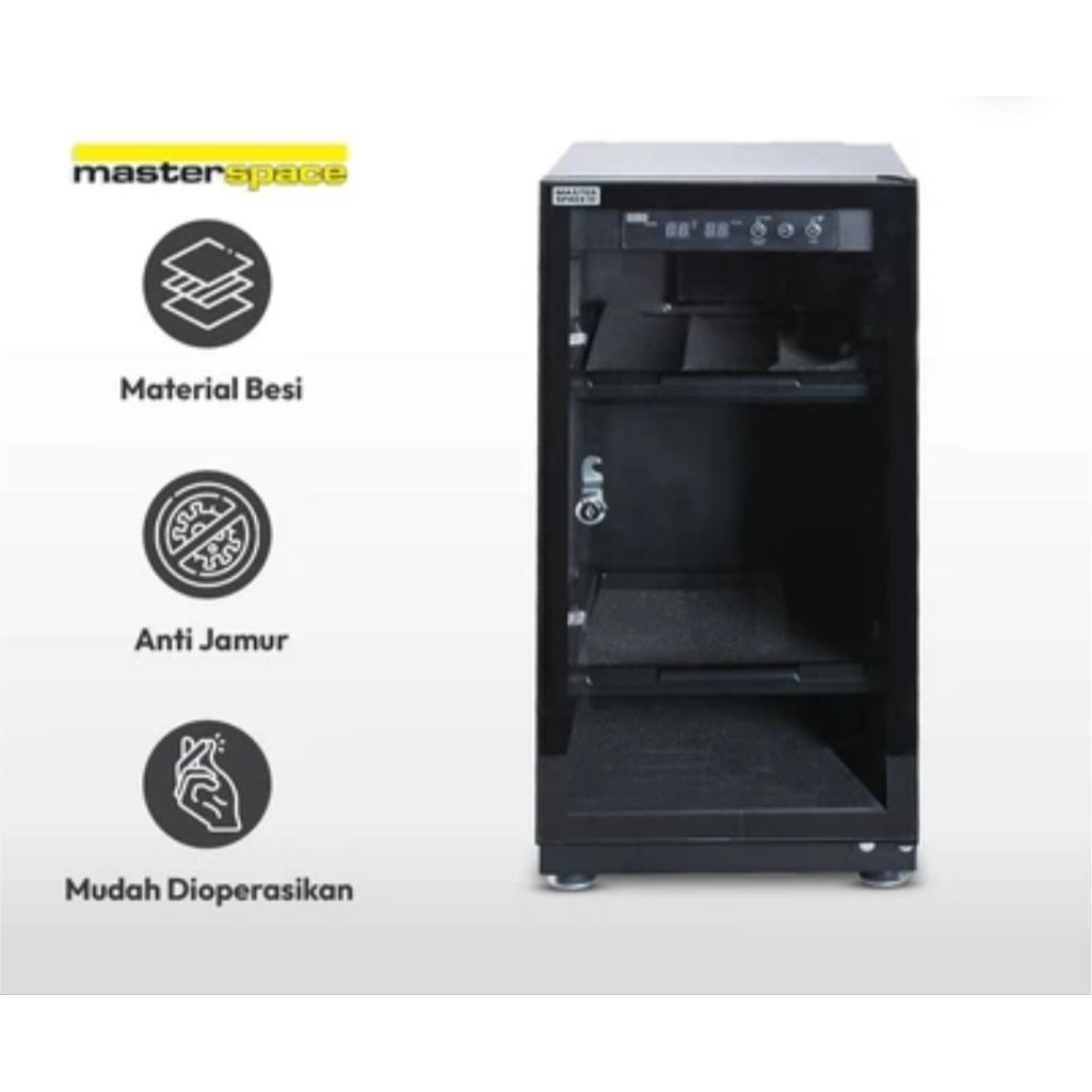 Masterspace by Krisbow Dry Cabinet Lemari Penyimpanan Barang Elektronik