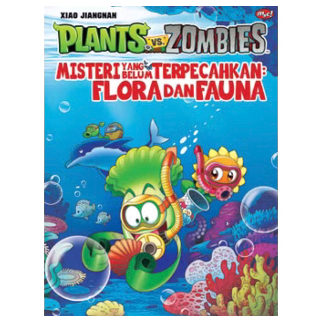 buku komik sains plants vs zombie misteri yang belum terpecahkan