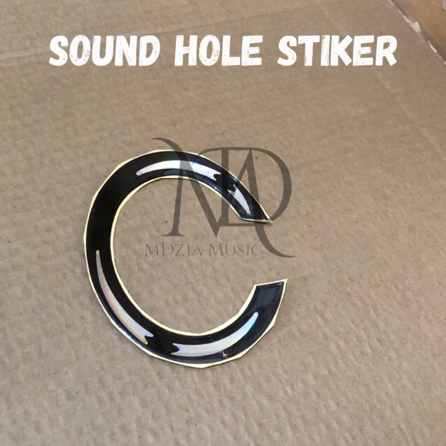 Sound hole stiker gitar yamaha apx 500ii