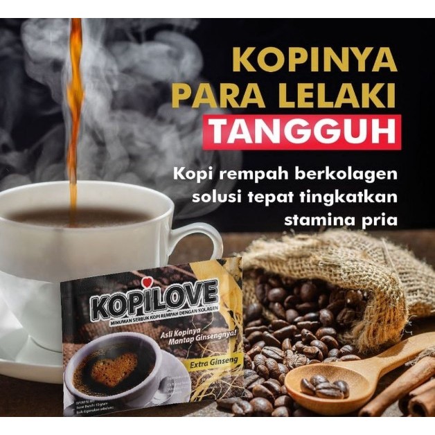 KOPI LOVE Karnus - Kopi Herbal Kolagen Halal