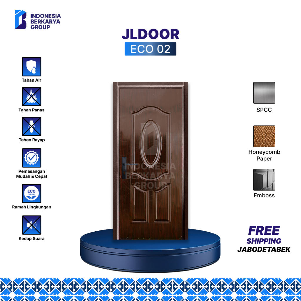Pintu Baja JL DOOR ALESSA ECO 02