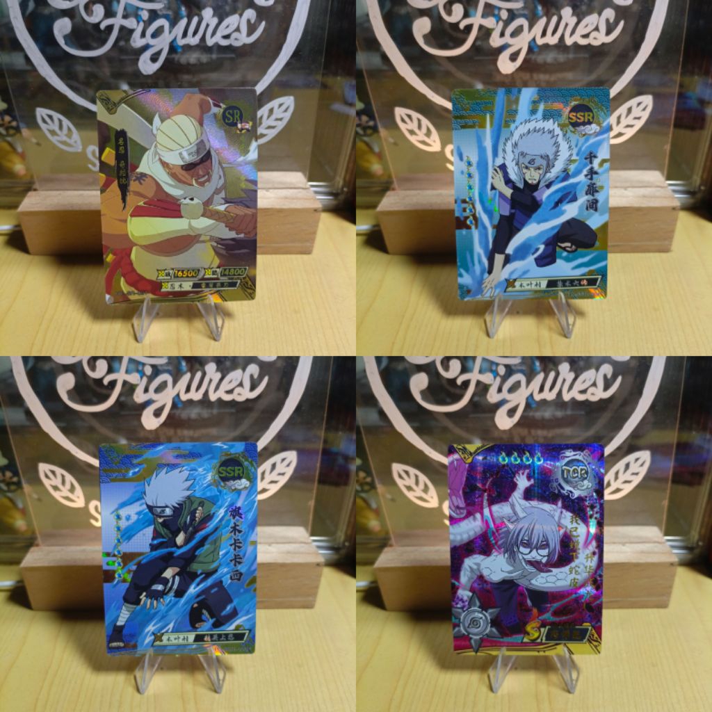 kartu/holo card tebal naruto original