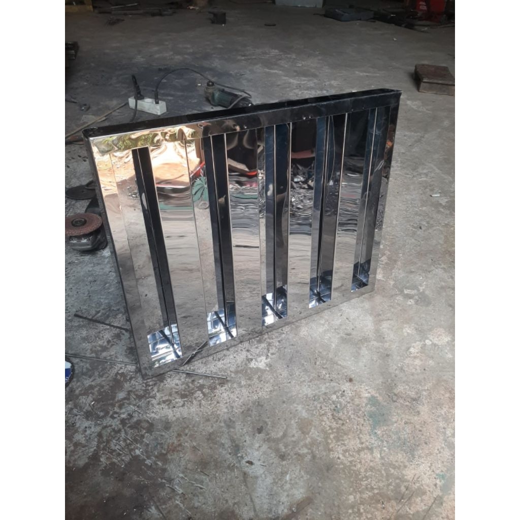 filter hood - grease filter untuk alat hisap asap dapur & udara ruangan