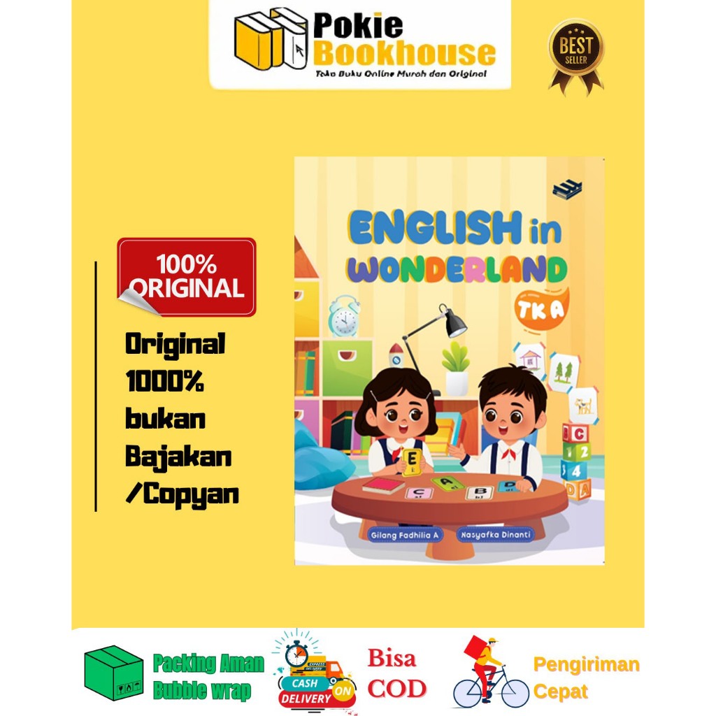 BEST SELLER ENGLISH IN WONDERLAND TK A -ERLANGGA