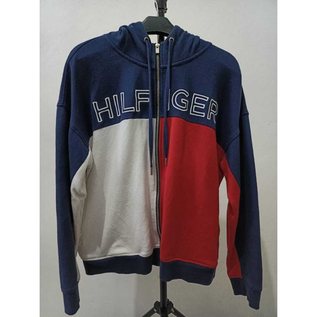 hoodie zipper Hilfiger