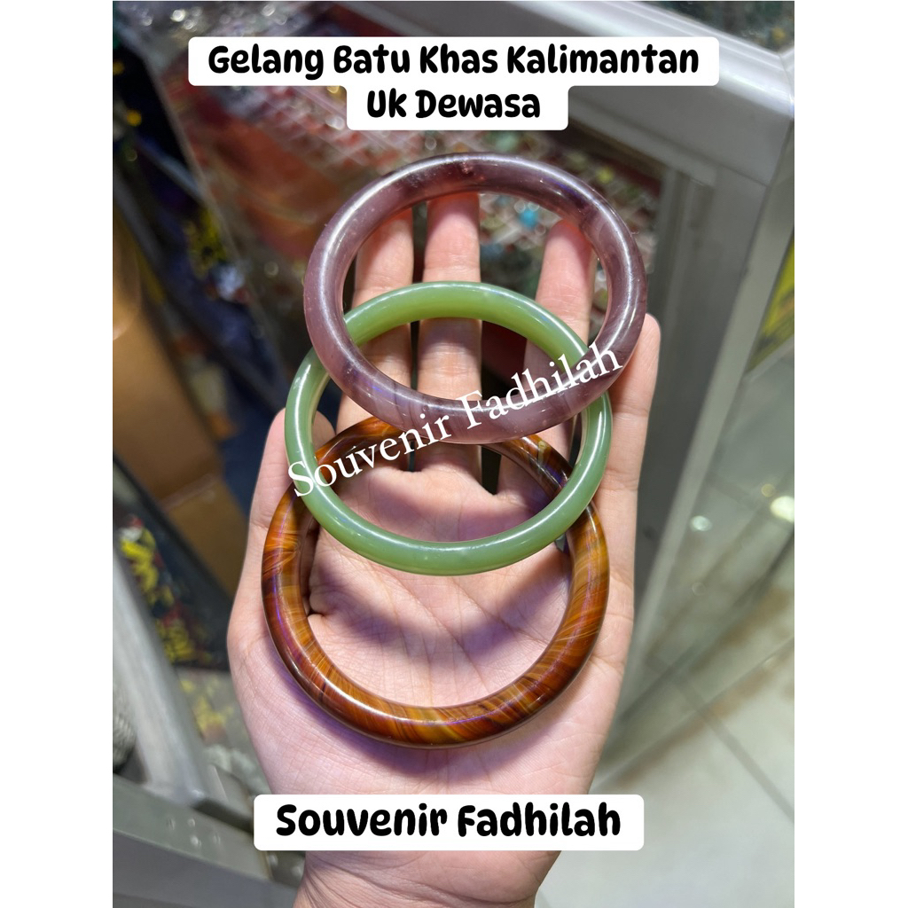 Gelang Batu Uk Dewasa Khas Kalimantan