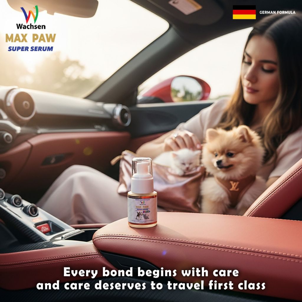 Max Paw Junior Vitamin Anak Kucing Anjing Pertumbuhan Sakit Napsu Makan (20ml)