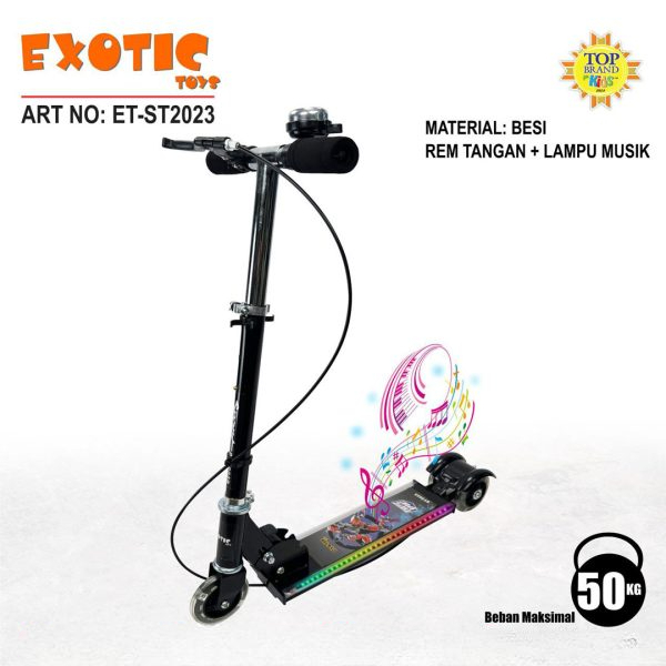 Exotic Scooter ETST2023 / Mainan Skuter Anak/ Exotic Skuter Anak ST2023