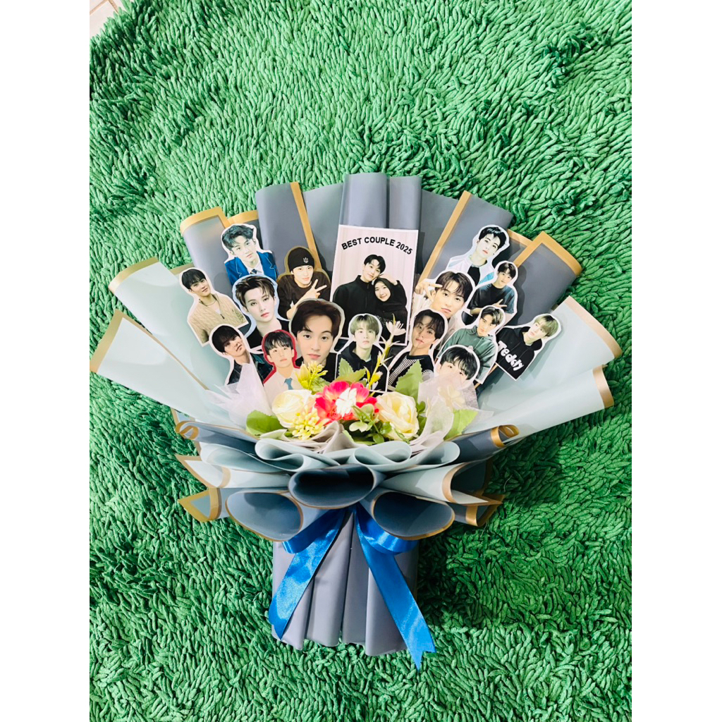 Buket foto / buket foto idola Kpop / buket foto hadiah