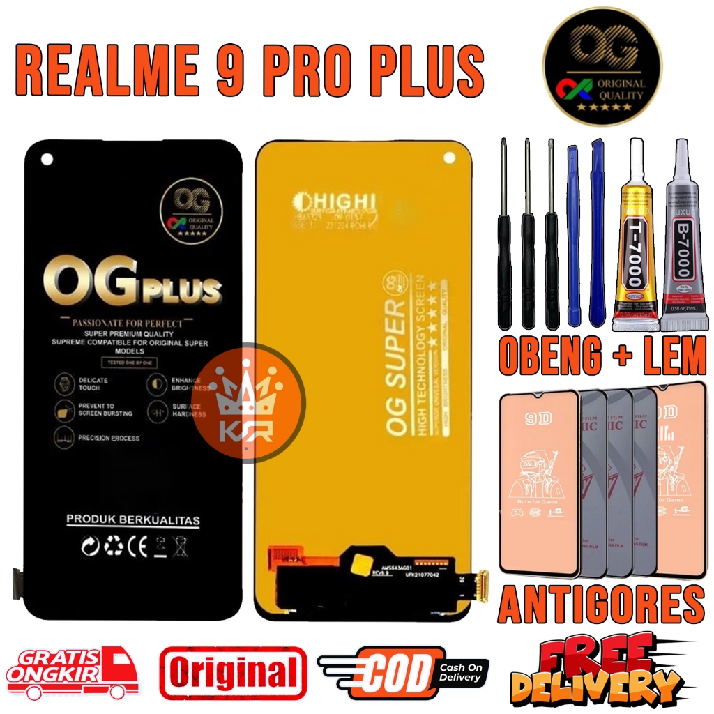 Lcd REALME 9 PRO PLUS Original OEM Quality Lcd Touchscreen REALME 9 PRO PLUS Fullset