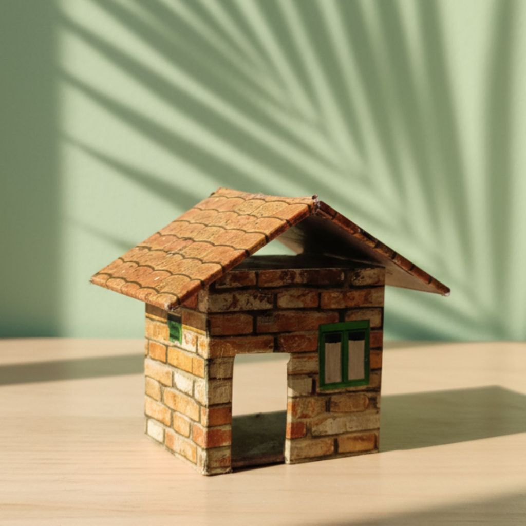 Hiasan Aquarium miniatur rumah