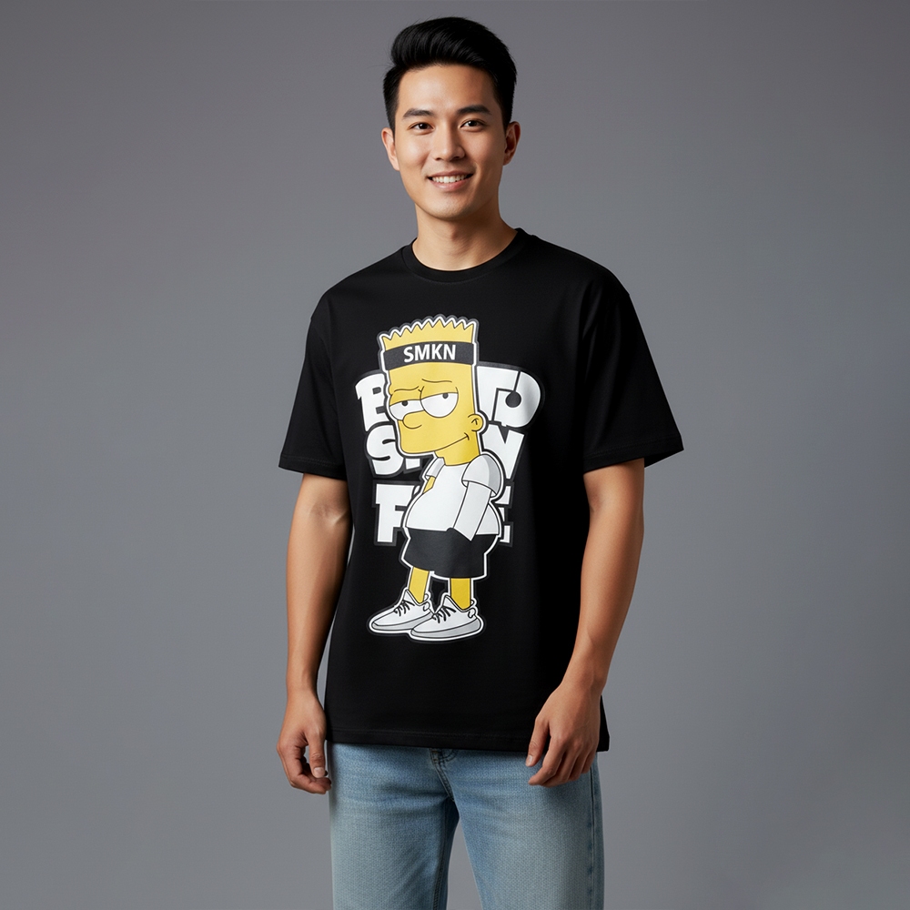 Kaos Pria BSF Motif Full Print Premium | Kaos Distro Cowok Keren | Baju T Shirt Pria Dewasa Murah