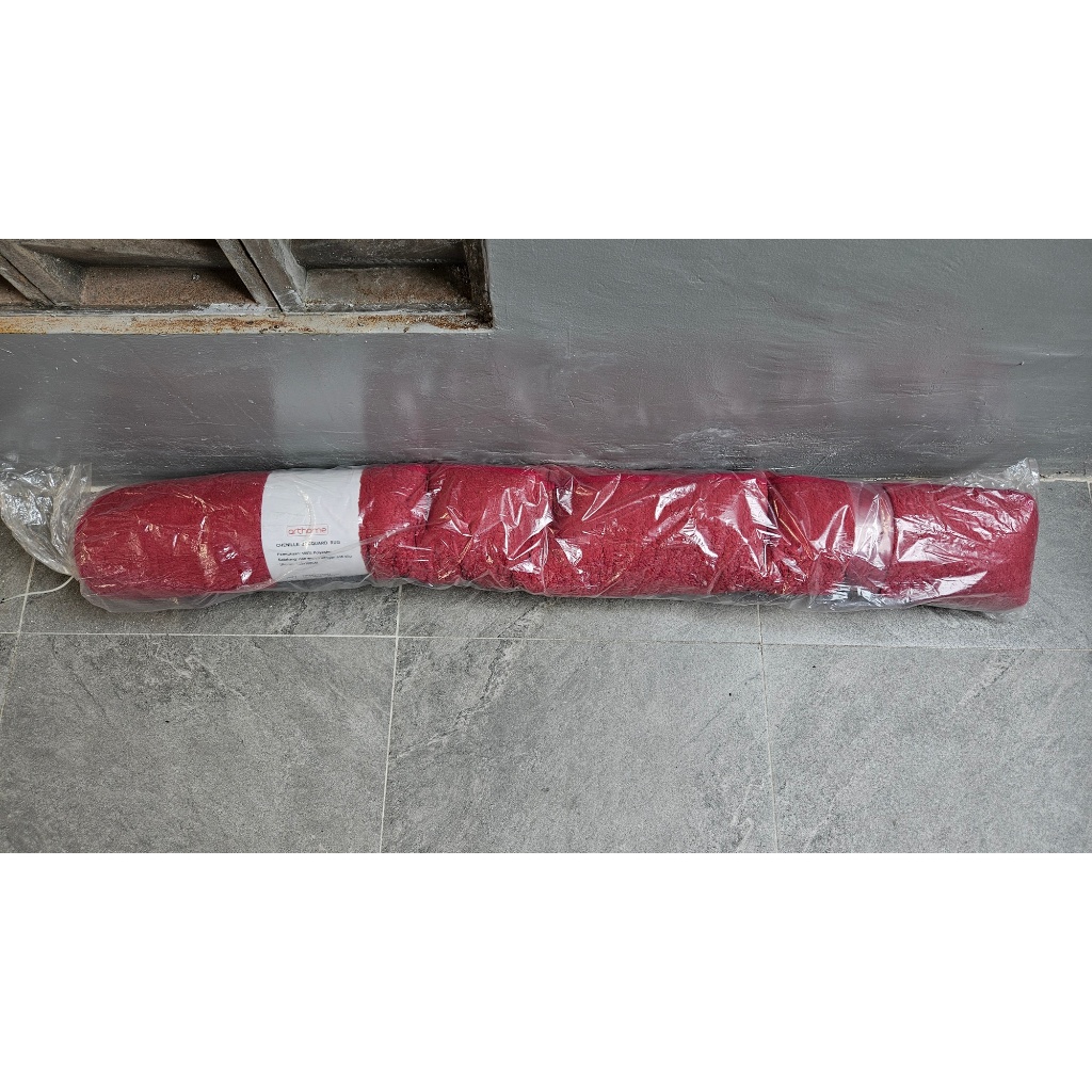 [NEW] KARPET BULU ARTHOME / ACE HARDWARE / AZKO 130 x 180 Merah