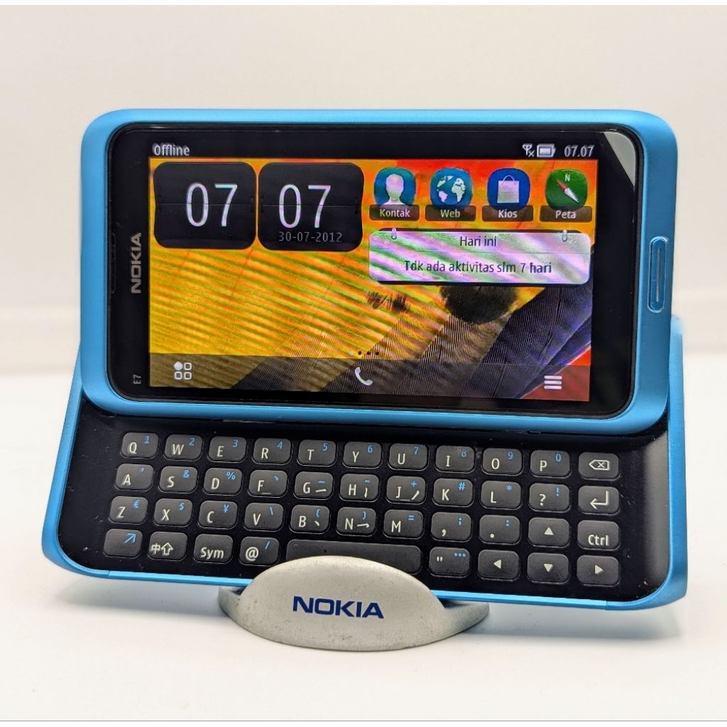 hp jadul nokia e7 communicator mulus like new