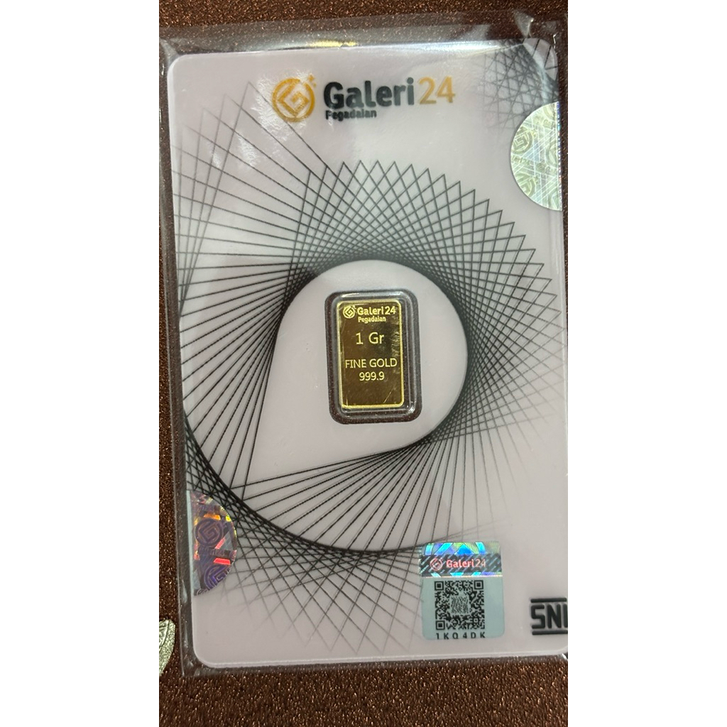 EMAS 1 GRAM PEGADAIAN GALERI24 LOGAM MULIA