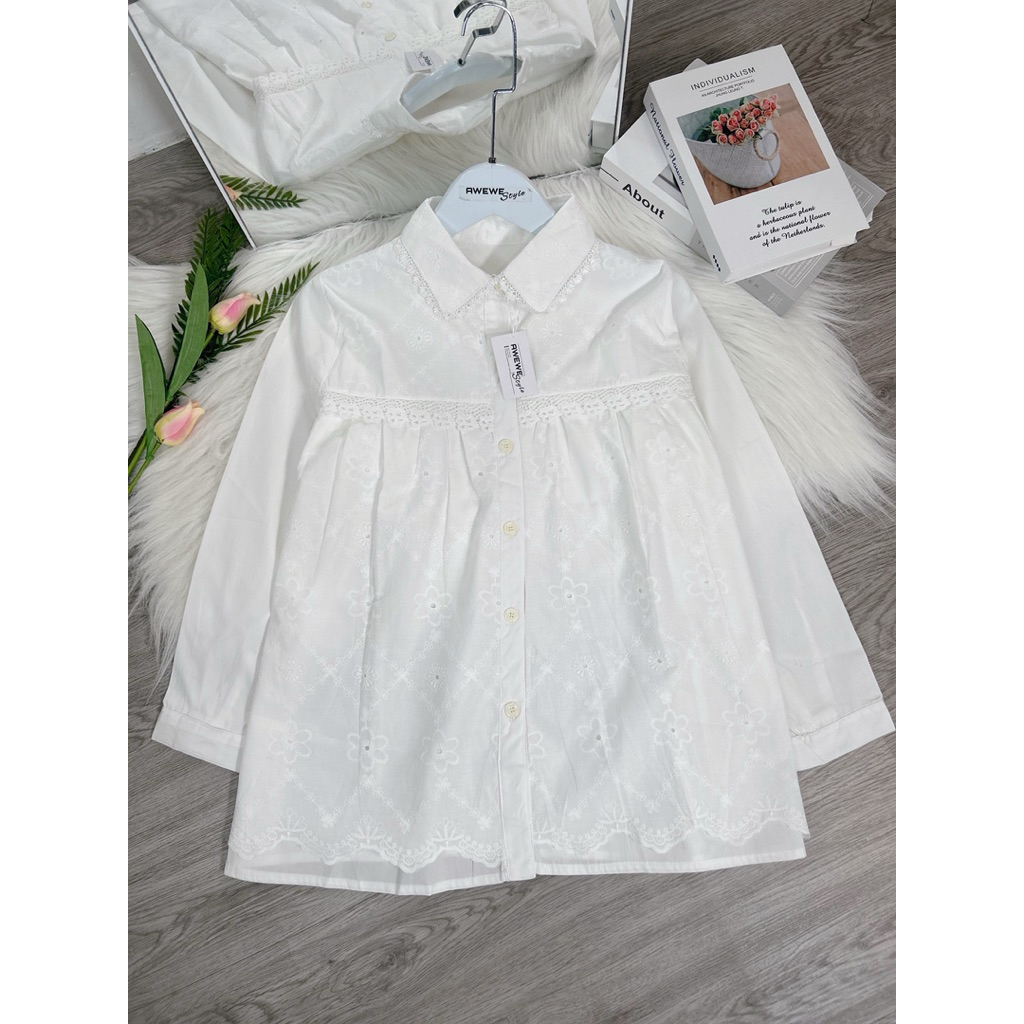 Zynka Blouse / Blouse katun bordir wanita