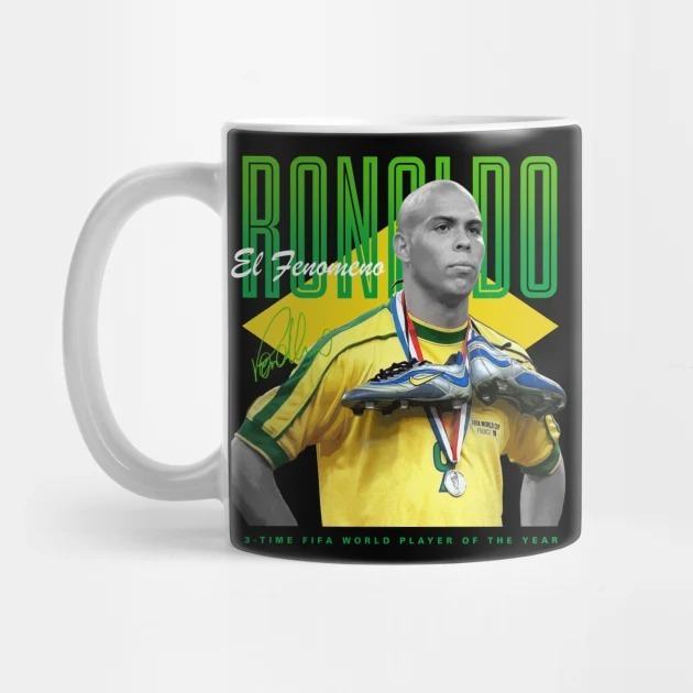 Ronaldo Ronaldo Brazil National Football Team Mug