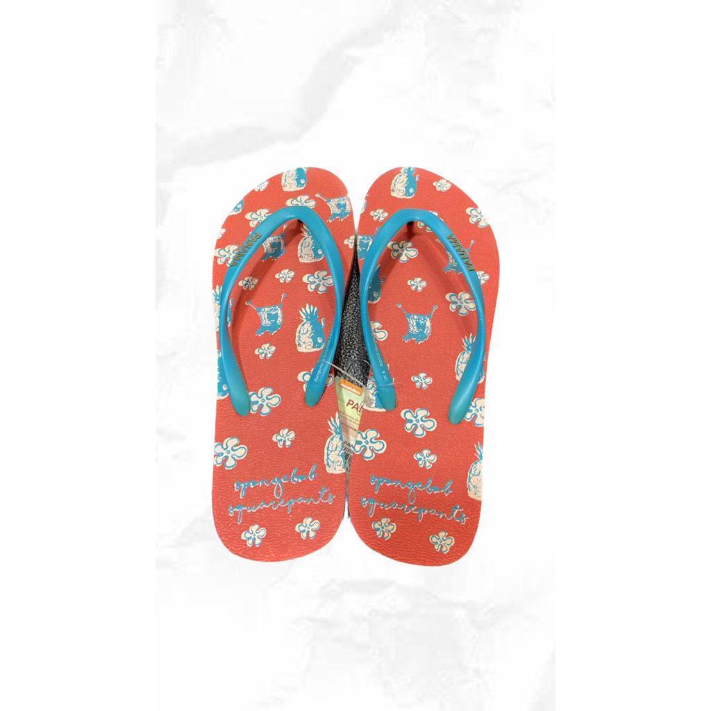 sandal cewek spongebob panama sandal jepit