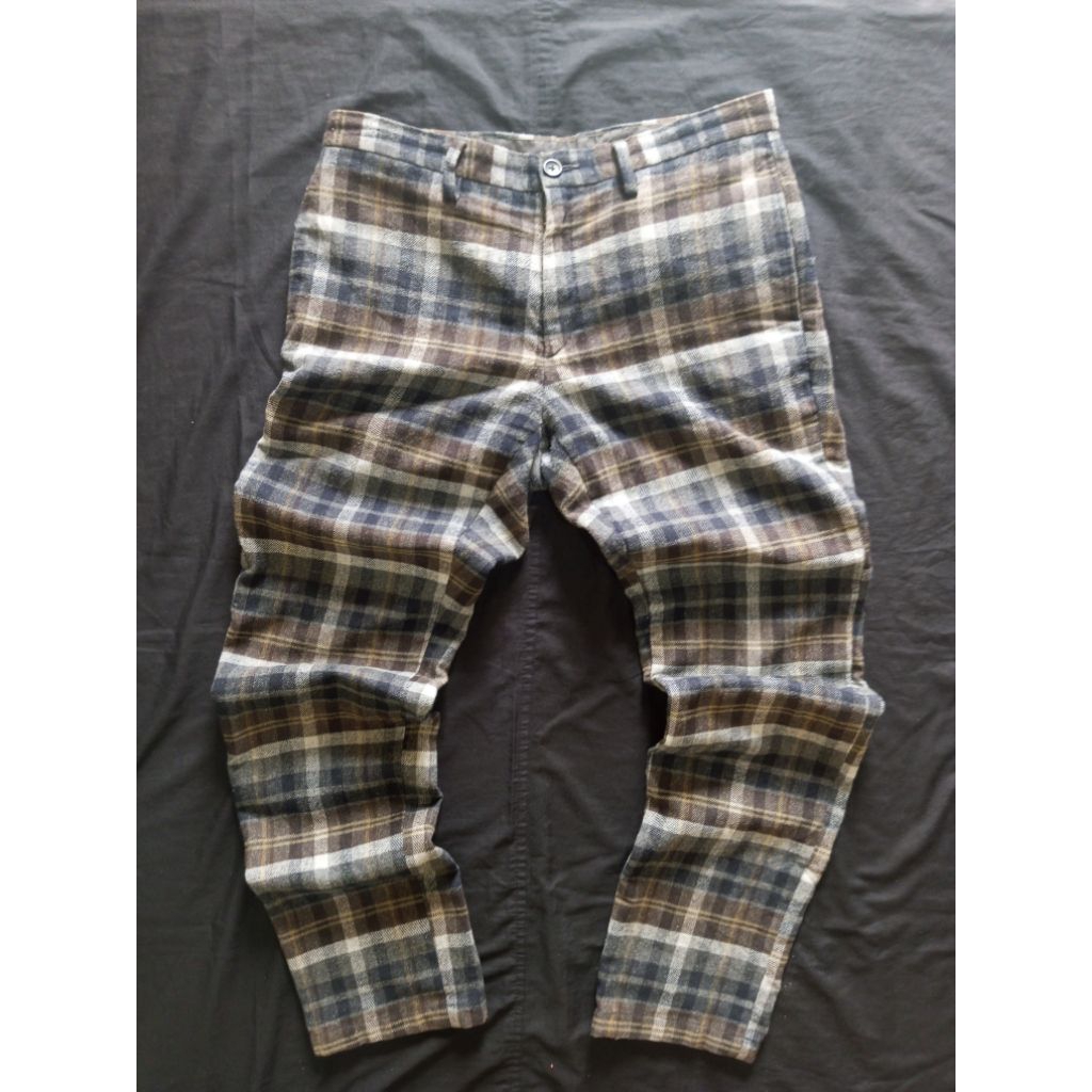 flanel pants ( celana flanel ) celana tartan