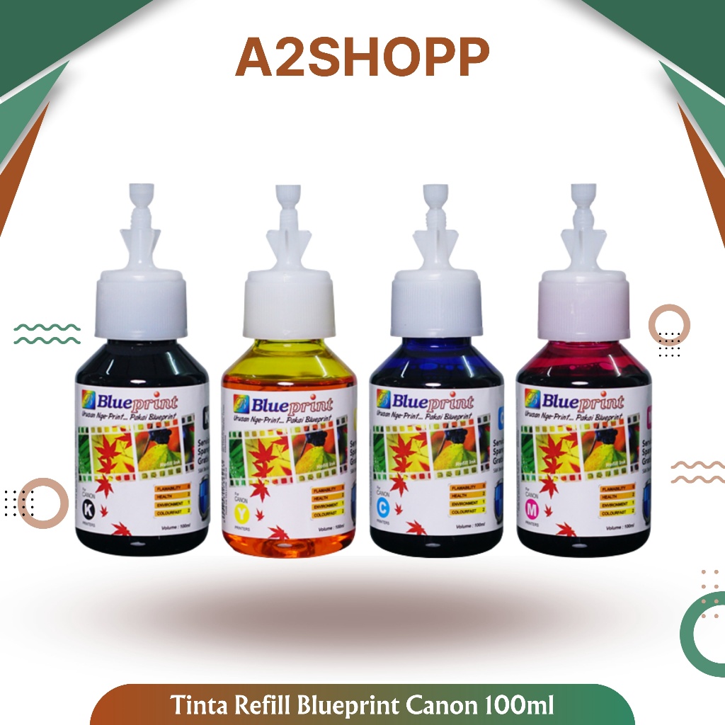Tinta Canon BLUEPRINT 100ml Refill for Printer Canon IP 2770 G1010 G2000 G2010
