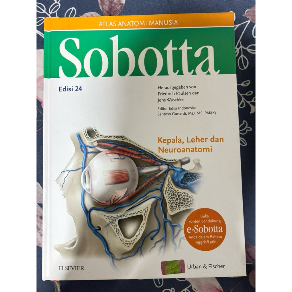 Atlas Anatomi Sobotta Preloved Edisi 24
