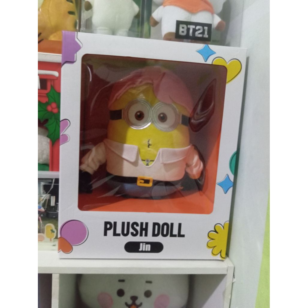 OFFICIAL DOLL JIN BTS PLUSH DOLL MINION