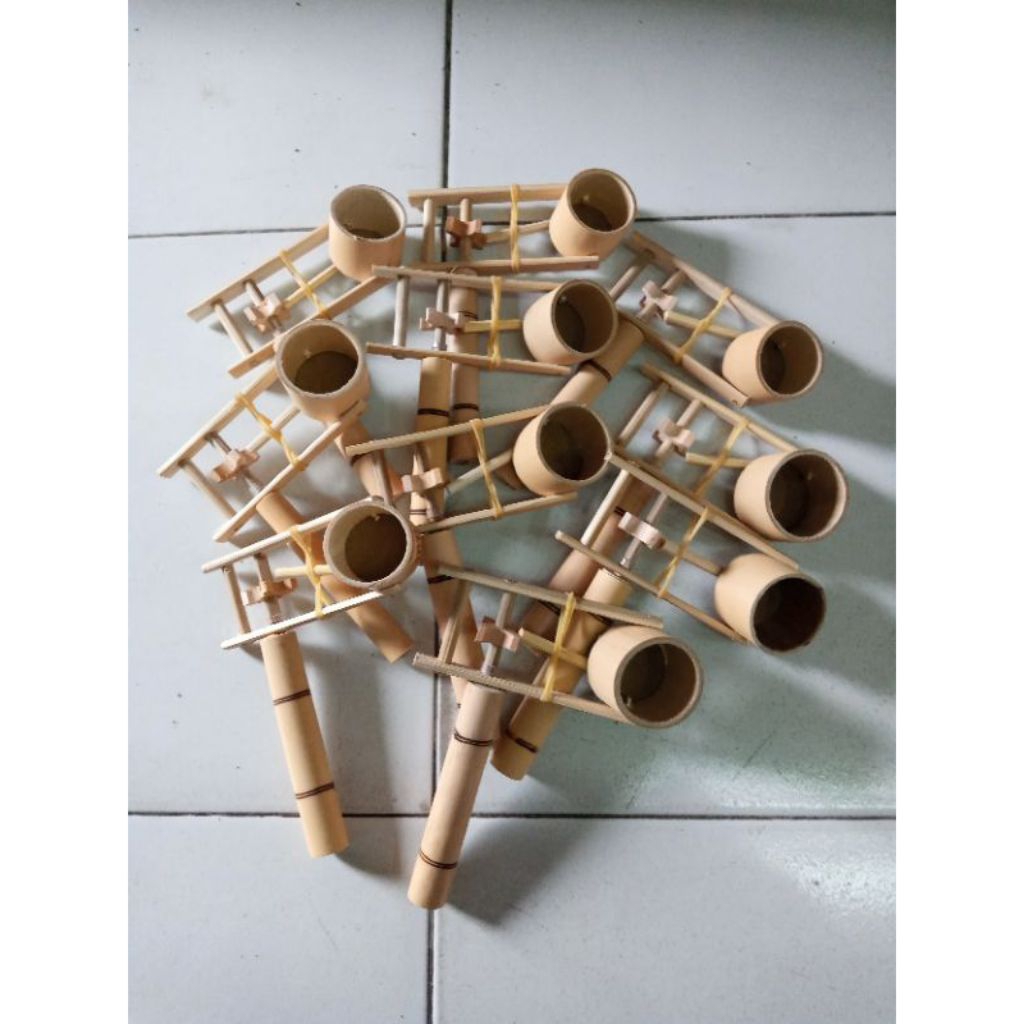 etek etek bambu tradisional // mainan anak tradisional etek etek bambu // mainan otok otok bambu