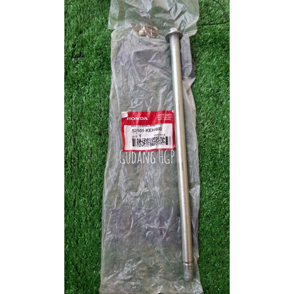 Bolt Swingarm Pivot Baut As Lengan Ayun MegaPro Primus 52101-KEH-600 Ori Honda Genuine Parts