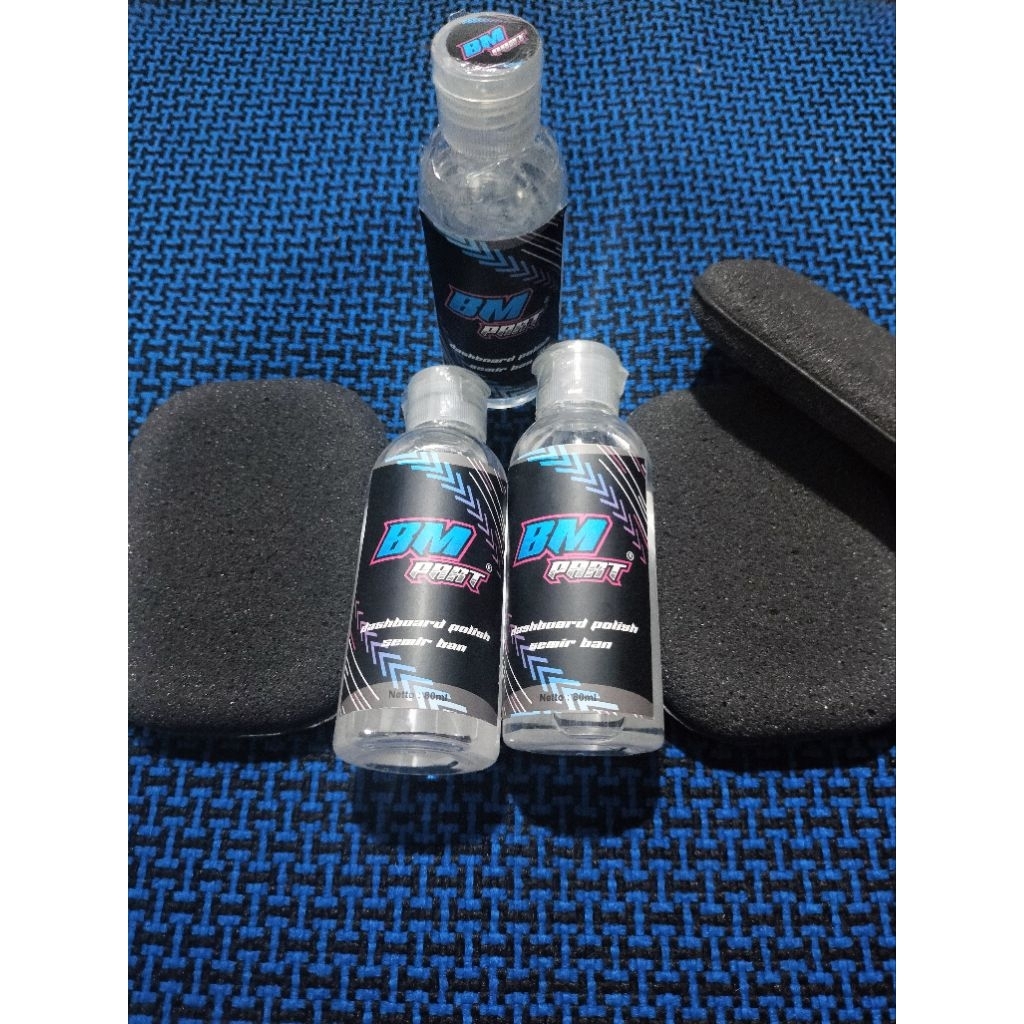 Dashboard Polish BM PART Polesan body kasar Motor Mobil Penghitam Dashboard