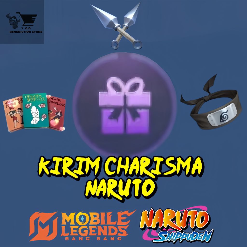 Gift Charisma Naruto x MLBB