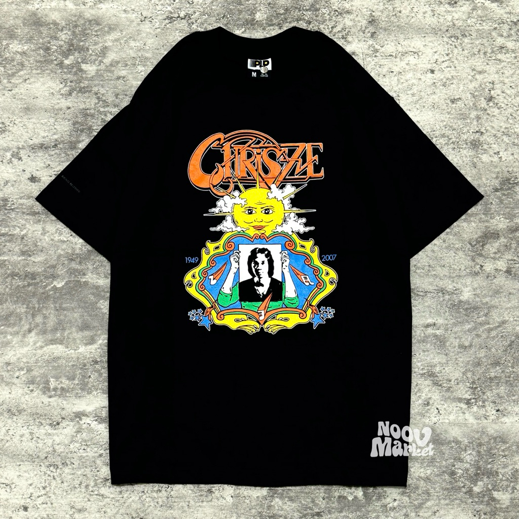 NOOV MUSIC Tshirt Baju Kaos Chrisye - Lintasan Cahaya Mega Tshirt - Black | Official Merchandise